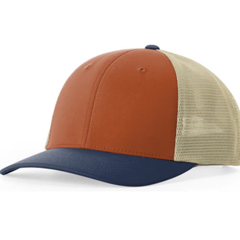 Desert Orange / Light Khaki / Insignia Blue